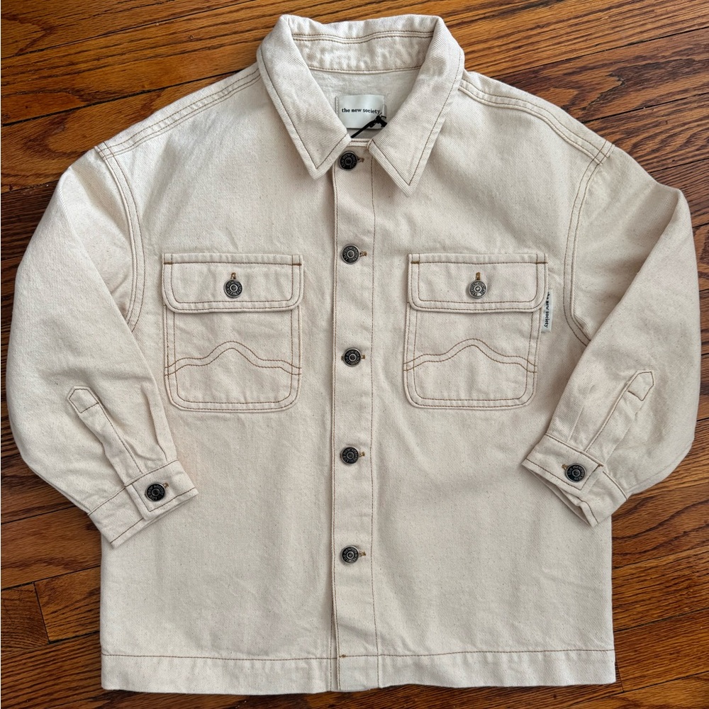 NWT The New Society Denim Overshirt